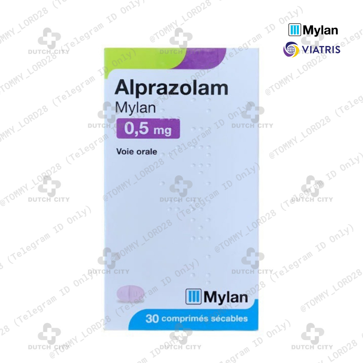Alprazolam Mylan 0.5mg