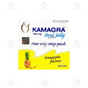 KAMAGRA Oral Jelly 100 mg  (PINEAPPLE) 🇮🇳