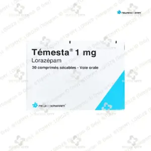 Témesta® 1 mg (Lorazépam) 🇩🇪