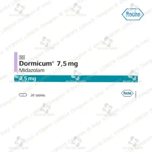 Dormicum® 7,5 mg (Roche – Blue Stripe) 🇩🇪