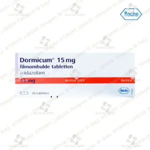 Dormicum® 15 mg (Roche – Red Stripe) 🇩🇪